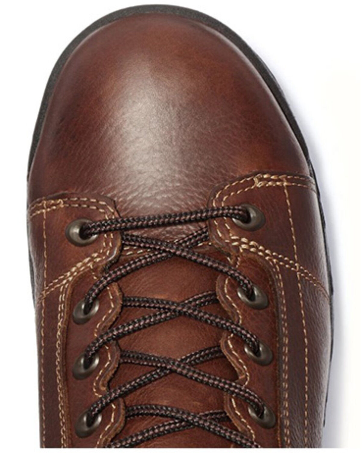 Image #3 - Timberland PRO Men's 6" TiTAN Work Boots - Alloy Toe, Brown, hi-res