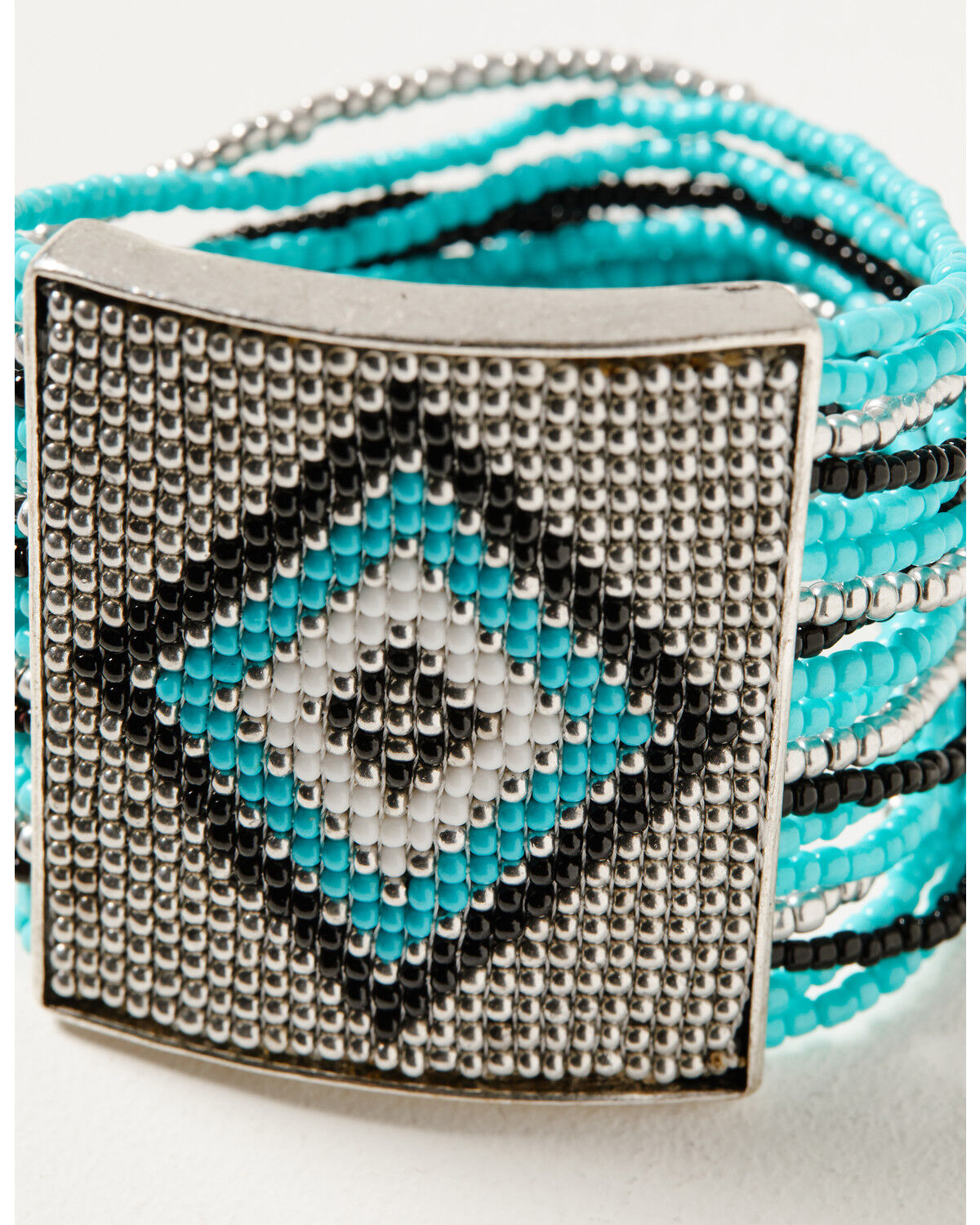 Image #2 - Idyllwind Women's Iroquois Court Stretch Bracelet, Turquoise, hi-res