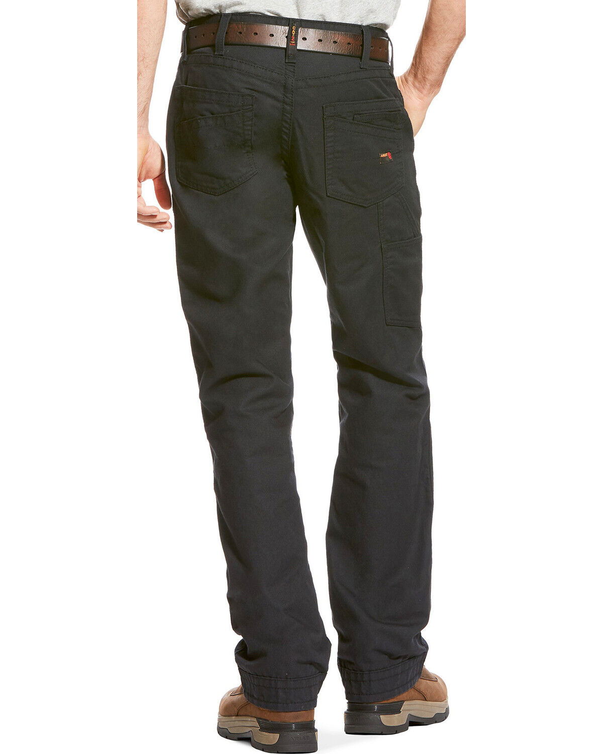 Image #1 - Ariat Men's FR M4 Workhorse Bootcut Pants, Black, hi-res