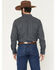 Image #4 - Gibson Trading Co Men's Moonflower Floral Geo Print Long Sleeve Button-Down Western Shirt - Tall, Black, hi-res