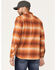 Image #4 - Pendleton Men's Burnside Large Ombre Plaid Print Button Down Western Flannel Shirt , , hi-res