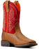 Image #1 - Ariat Boys' Wilder Western Boots - Broad Square Toe , Brown, hi-res