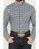 Image #3 - Cody James Men's Bob Plaid Print Long Sleeve Button-Down Western Shirt - Big, Blue, hi-res
