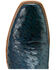 Image #4 - Ariat Men's Exotic Full-Quill Ostrich Futurity Outlaw Tall Western Boots - Square Toe, Blue, hi-res