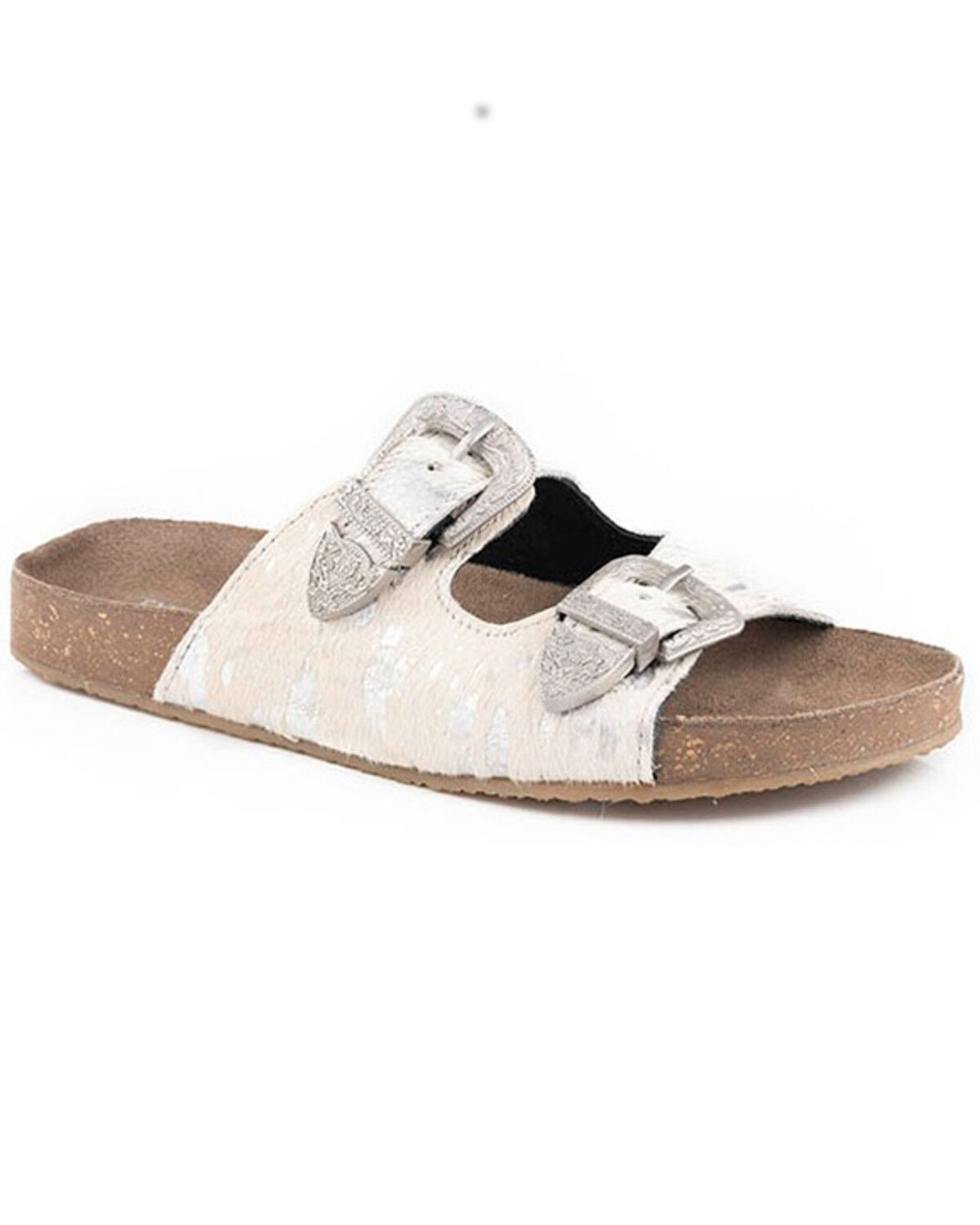 Image #1 - Roper Women's Desiree Sandals, White, hi-res