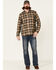 Image #2 - North River Men's Performance Plaid Long Sleeve Button-Down Western Shirt, Forest Green, hi-res
