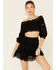 Image #2 - Revel Women's Crochet Inset Mini Skirt, , hi-res