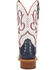 Image #5 - Dan Post Women's Penny Exotic Python Western Boots - Broad Square Toe, Blue, hi-res