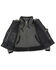 Image #3 - Milwaukee Leather Men's Distressed Utility Pocket Ventilated Concealed Carry Motorcycle Jacket - 5X, Grey, hi-res