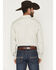 Image #4 - Gibson Trading Co Men's Tulsa Striped Long Sleeve Snap Western Shirt - Big, Ivory, hi-res