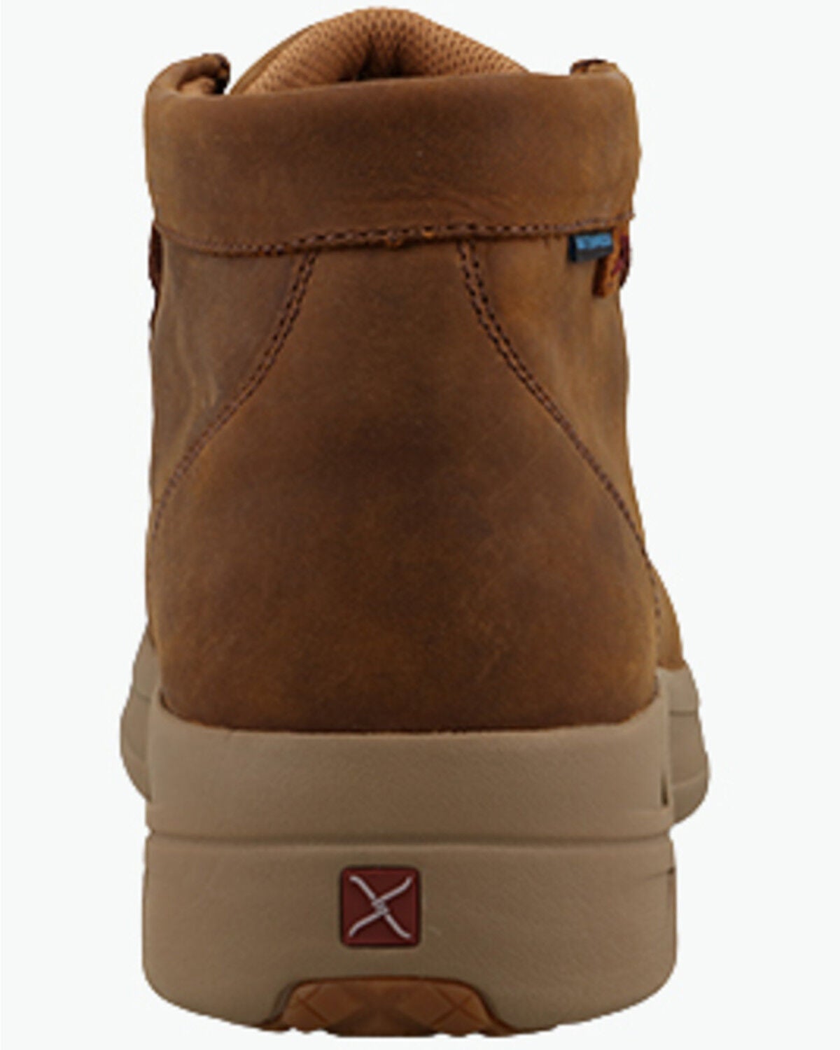 Image #5 - Twisted X Men's UltraLite X&trade; Moc Work Shoes - Nano Composite Toe, Brown, hi-res