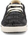 Image #4 - Wrangler Footwear Youth Classic Low Top Shoe, Black/white, hi-res