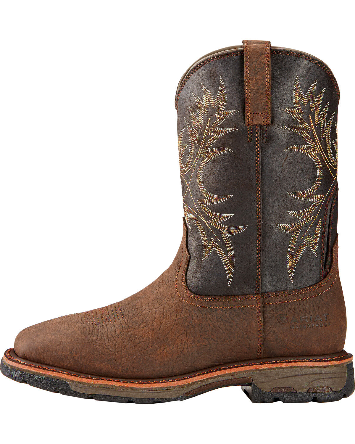 ariat work boots square toe
