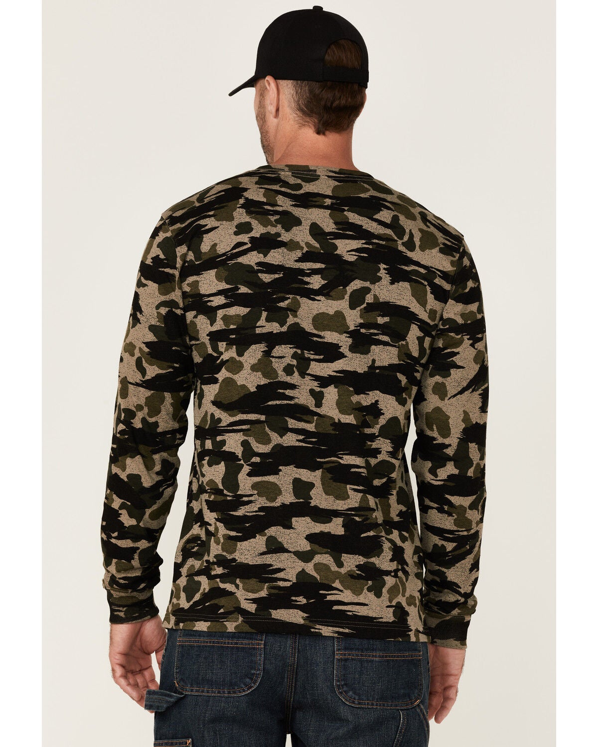 Carhartt Men's Black Blind Duck Camo 