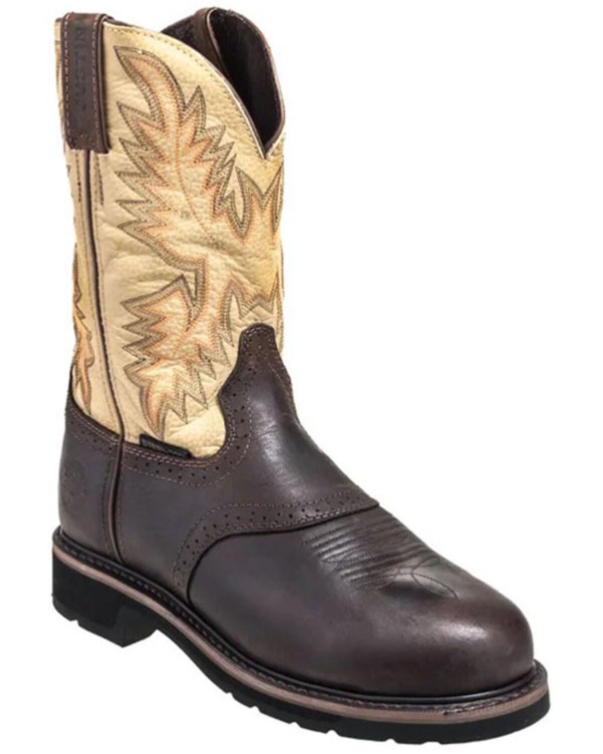 Men's Justin Round Toe Cowboy Boots - Sheplers