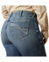 Image #2 - Ariat Women's Brittany Medium Wash Bootcut Stretch Denim Jeans - Plus, Medium Wash, hi-res