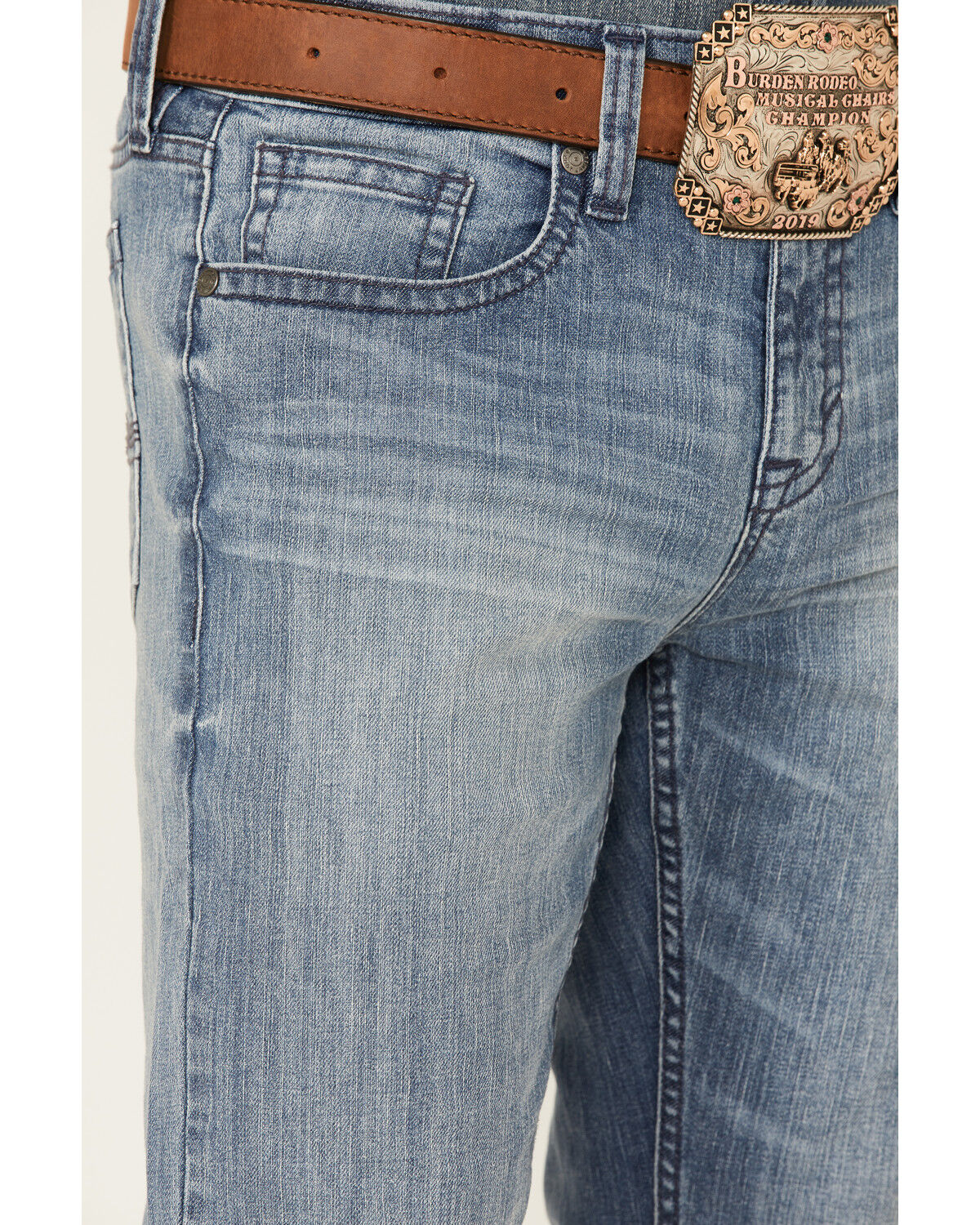 Image #2 - Cody James Men's Jackson Slim Straight Stretch Denim Jeans, Blue, hi-res