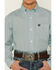 Image #3 - Cinch Boys' Geo Print Long Sleeve Button-Down Western Shirt, Blue, hi-res