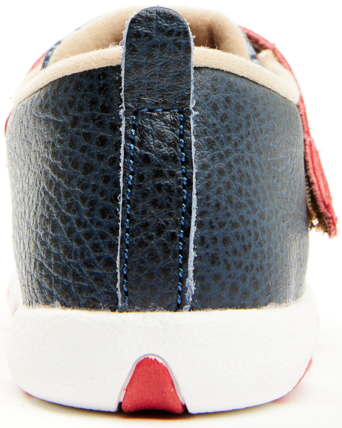 Image #5 - Twisted X Toddler Boys' Driving Mocs, Navy, hi-res