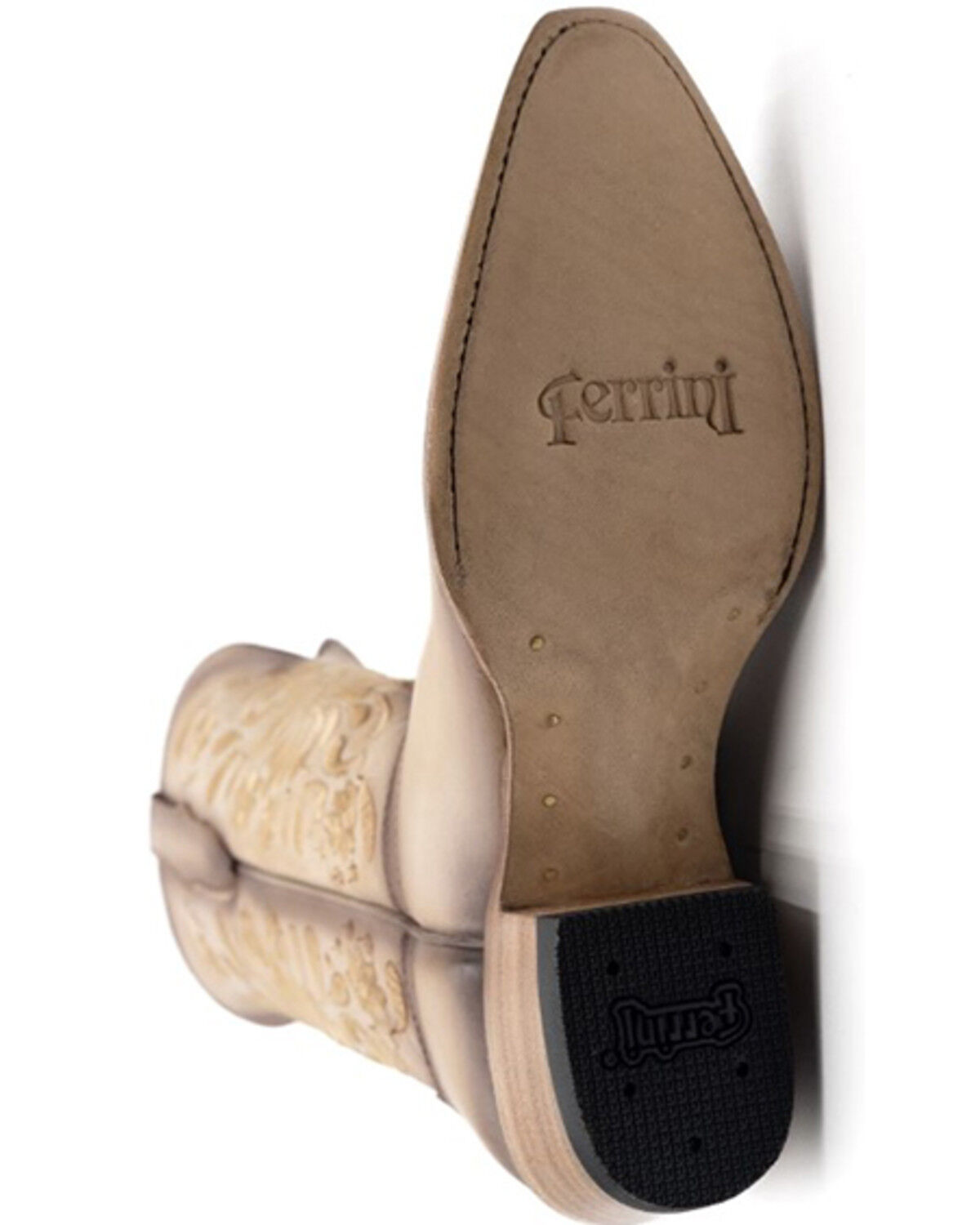 Image #7 - Ferrini Women's Grace Western Boots - Snip Toe, Natural, hi-res