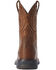 Image #3 - Ariat Boys' WorkHog® XT Coil Western Boots - Square Toe, Brown, hi-res