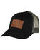 Image #1 - Hurley Men's Waves Logo Patch Mesh Back Trucker Cap, Black, hi-res