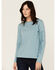 Image #1 - Timberland PRO® Women's Core Long Sleeve T-Shirt, Blue, hi-res