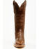 Dan Post Women's Rope Dream Western Boots - Snip Toe, Dark Brown, hi-res