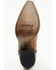 Image #7 - Sendra Women's Lizzie Western Booties - Snip Toe , Cognac, hi-res