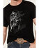 Cody James Men's Slinger Short Sleeve Graphic T-Shirt, Black, hi-res
