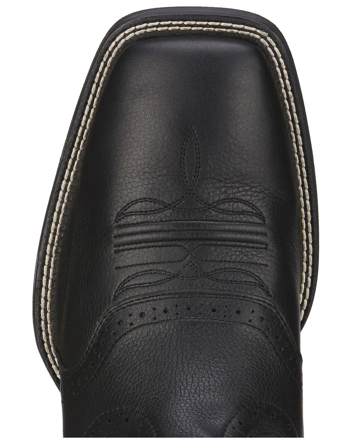 Image #5 - Ariat Men's Sport Performance Western Boots - Broad Square Toe, Black, hi-res