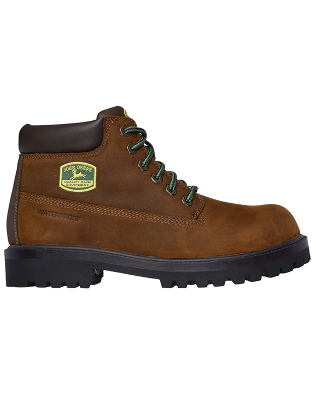 Image #2 - Skechers X John Deere Men's Sergeants Dozer Boots - Round Toe, Brown, hi-res