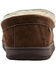 Image #3 - Lamo Footwear Men's Harrison Slippers - Moc Toe, Chocolate, hi-res