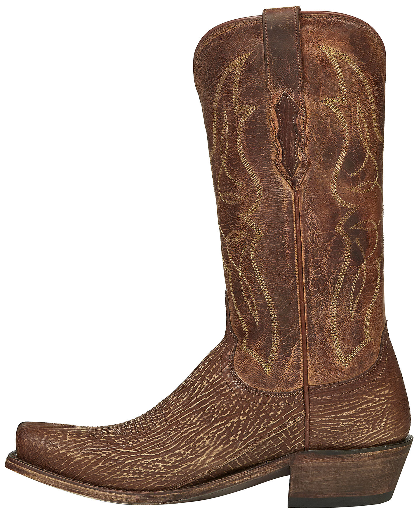 lucchese sharkskin boots