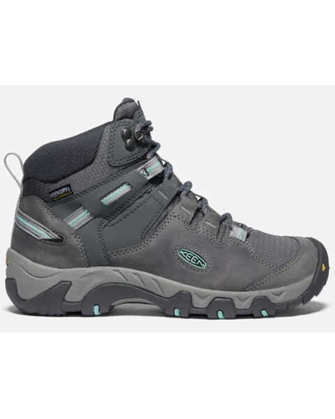 Keen Women's Steens Hiking Boots - Soft Toe, Grey, hi-res