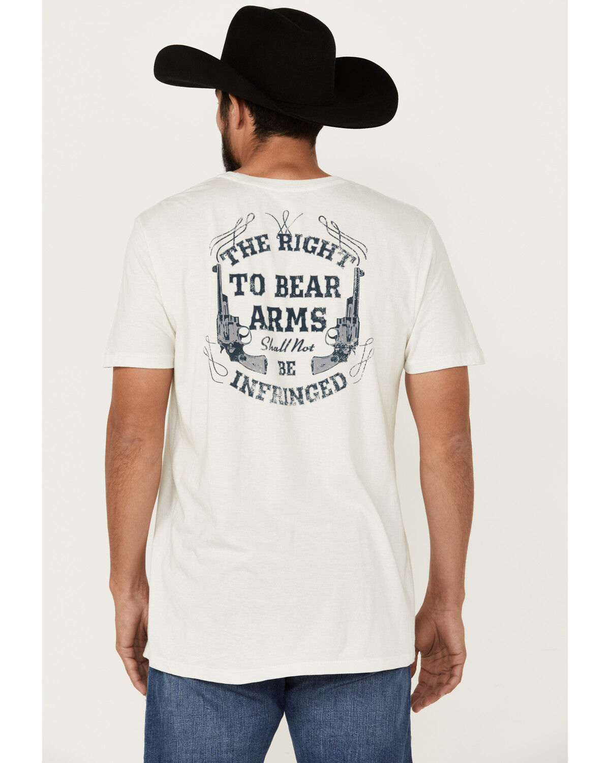 Image #4 - Cody James Men's Infringe Logo Short Sleeve Graphic T-Shirt, Natural, hi-res