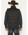Image #4 - Cody James Men's Oil Slick Snap Lined Vest - Big, Black, hi-res