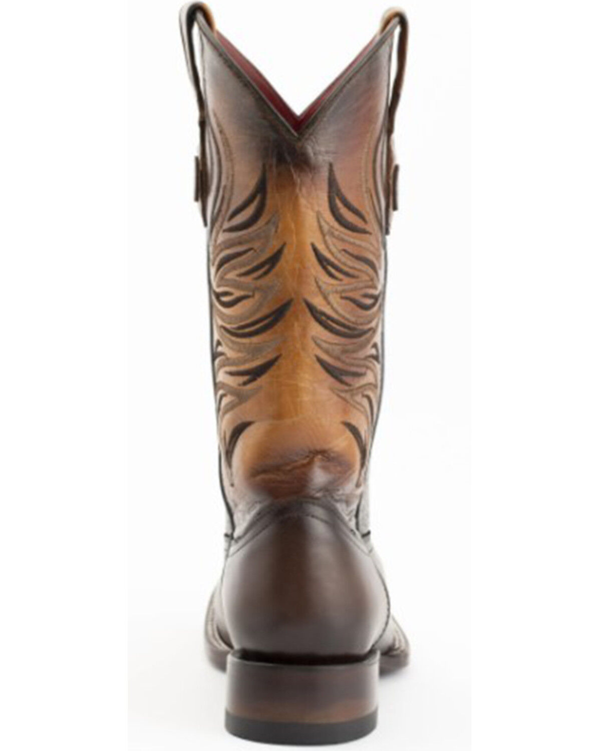Image #4 - Ferrini Women's Fuego Western Boots - Broad Square Toe, Coffee, hi-res