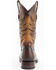 Image #4 - Ferrini Women's Fuego Western Boots - Broad Square Toe, Coffee, hi-res