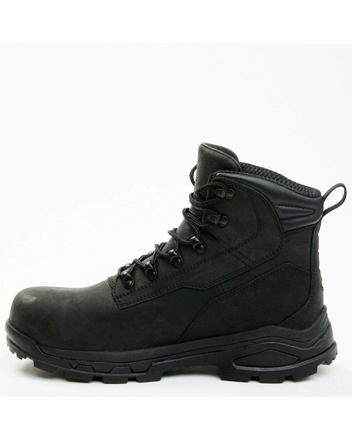 Image #3 - Hawx Men's Enforcer Pro 6" Work Boots - Composite Toe, Black, hi-res