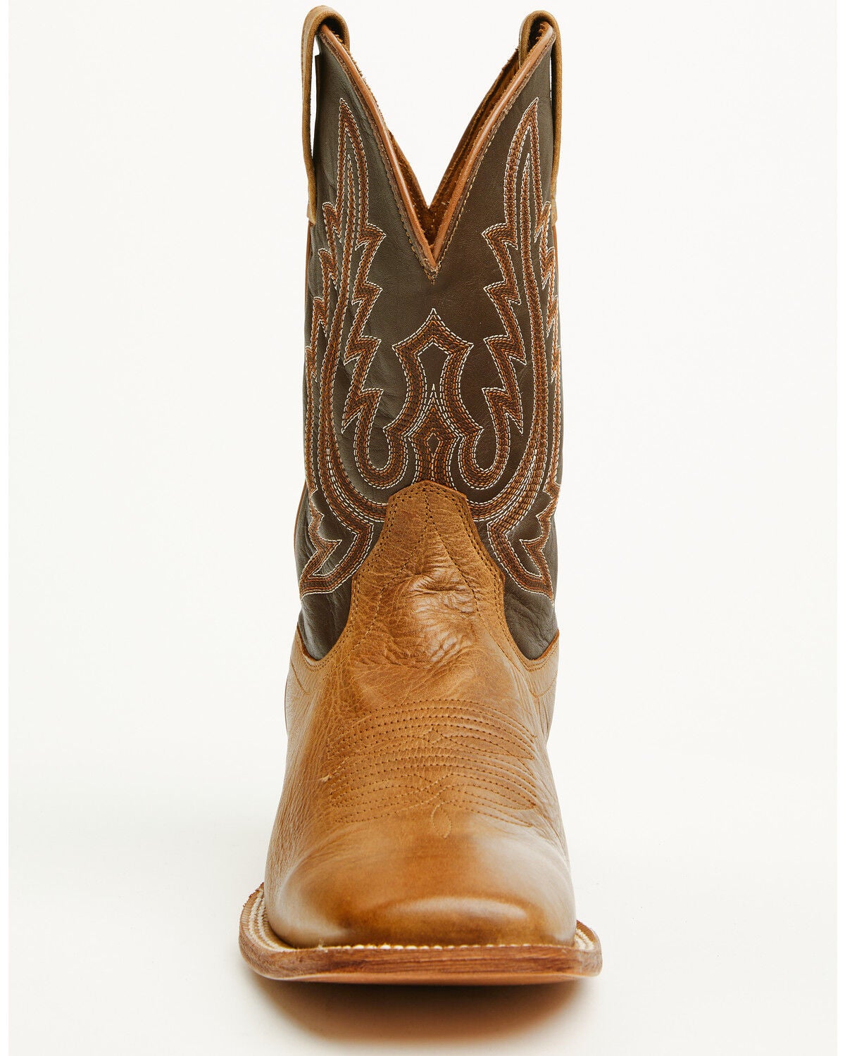 Image #4 - Ariat Men's Country Roads Western Boots - Broad Square Toe, Tan, hi-res