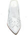 Image #4 - Matisse Women's Marcell Western Mules - Pointed Toe, White, hi-res