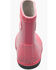 Image #4 - Bogs Little Girls' Skipper II Glitter Rain Boots - Round Toe, Pink, hi-res