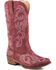 Image #1 - Roper Women's Raspberry Riley Vintage Western Boots - Snip Toe, Red, hi-res