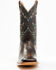 Image #4 - Cody James Men's Montana Western Boots - Broad Square Toe, Dark Brown, hi-res