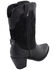 Image #9 - Milwaukee Leather Women's Snake Print Western Boots - Round Toe, Black, hi-res
