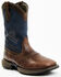 Image #1 - Brothers and Sons Men's Xero Gravity Lite Western Performance Boots - Broad Square Toe, Dark Brown, hi-res