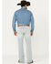 Cody James Men's Pioneer Light Wash Slim Bootcut Stretch Denim Jeans , Light Wash, hi-res