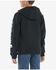 Image #3 - Carhartt Little Boys' Solid Logo Hooded Sweatshirt, Black, hi-res