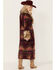 Image #4 - Tasha Polizzi Women's Southwestern Print Faux Fur Adirondack Blanket Coat, , hi-res